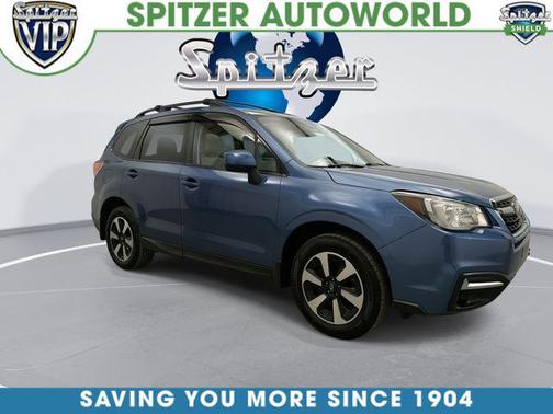 Quartz Blue Pearl 2018 Subaru Forester 2.5i Premium