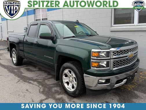 Rainforest Green Metallic 2015 Chevrolet Silverado 1500 2LT