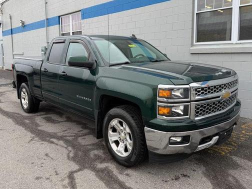 Rainforest Green Metallic 2015 Chevrolet Silverado 1500 2LT