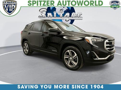Ebony Twilight Metallic 2018 GMC Terrain SLT