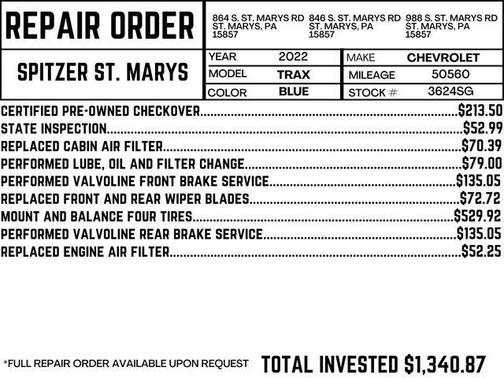 2022 Chevrolet Trax LT