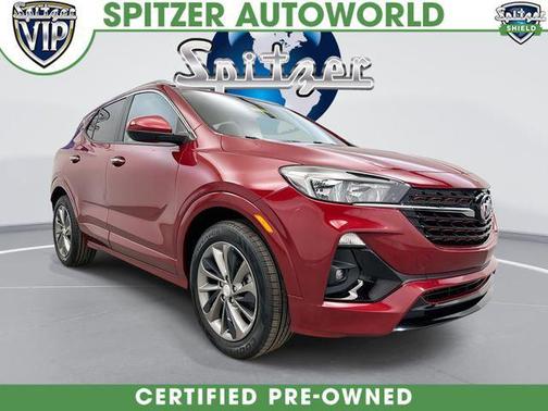 Chili Red Metallic 2021 Buick Encore GX Preferred