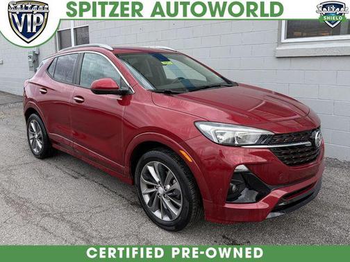 Chili Red Metallic 2021 Buick Encore GX Preferred