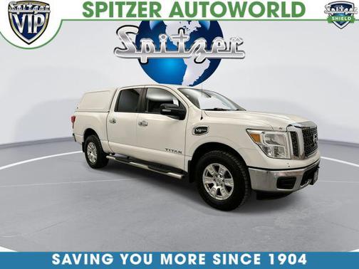 Glacier White 2017 Nissan Titan SV