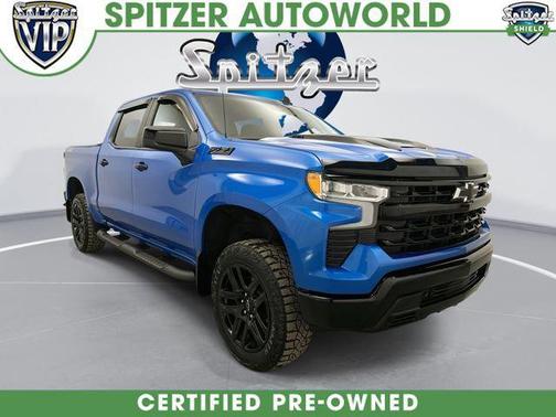 Riptide Blue Metallic 2025 Chevrolet Silverado 1500 LT Trail Boss