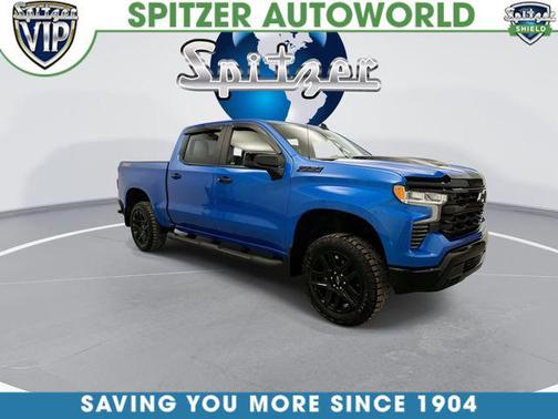 Riptide Blue Metallic 2025 Chevrolet Silverado 1500 LT Trail Boss