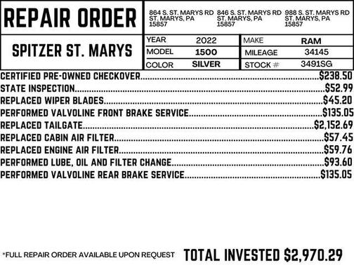 2022 RAM 1500 Big Horn/Lone Star