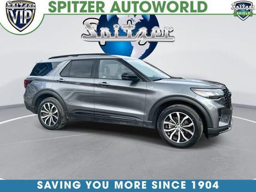CARBONIZED GRAY METALLIC 2025 Ford Explorer ST-Line