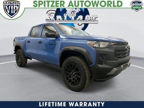 Reef Blue Metallic 2026 Chevrolet Colorado Trail Boss
