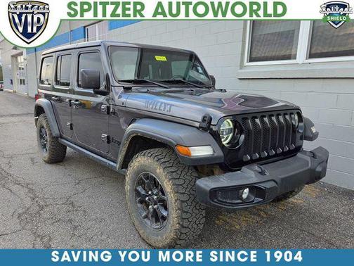 Granite Crystal Metallic Clearcoat 2021 Jeep Wrangler Willys