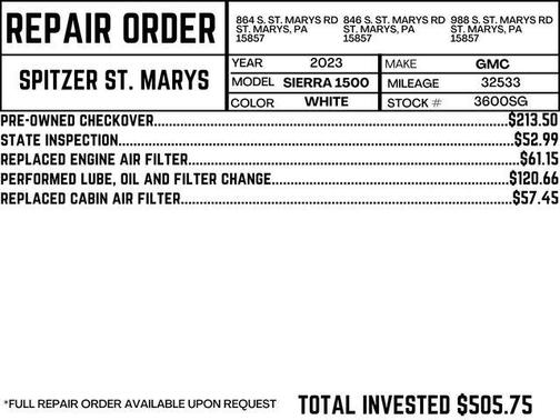 2023 GMC Sierra 1500 Elevation