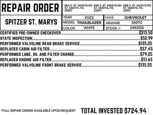 2023 Chevrolet Trailblazer LS