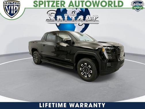 Onyx Black 2026 GMC Sierra EV Standard Range Elevation