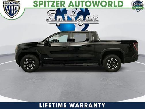 Onyx Black 2026 GMC Sierra EV Standard Range Elevation