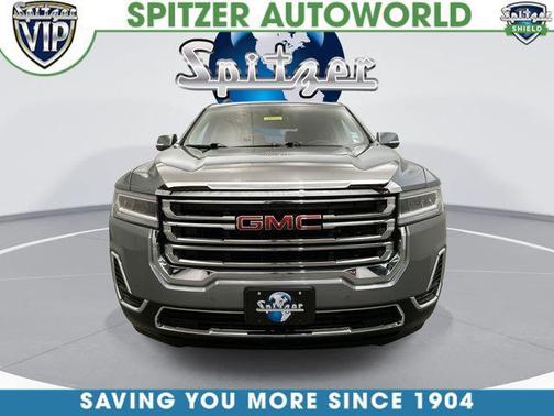 Satin Steel Metallic 2021 GMC Acadia AWD SLE