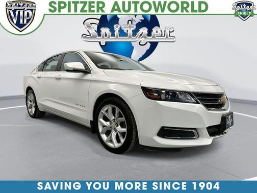 Summit White 2017 Chevrolet Impala 1LT
