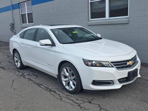 Summit White 2017 Chevrolet Impala 1LT