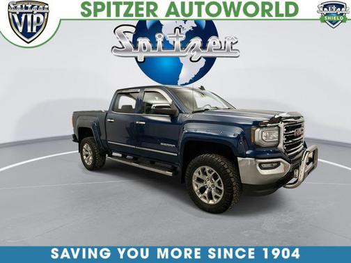 Stone Blue Metallic 2018 GMC Sierra 1500 SLT