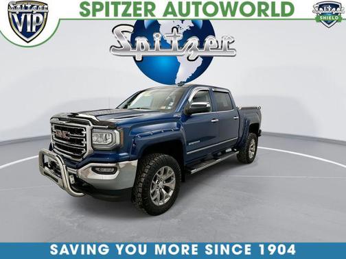 Stone Blue Metallic 2018 GMC Sierra 1500 SLT