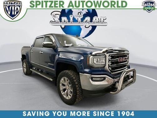 Stone Blue Metallic 2018 GMC Sierra 1500 SLT