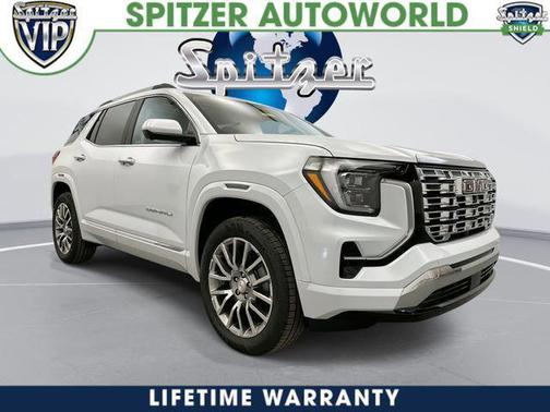 Glacier White Tricoat 2026 GMC Terrain Denali