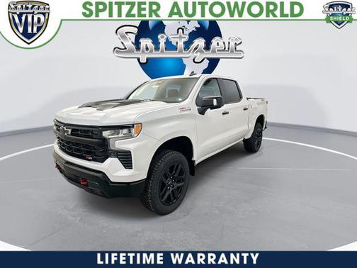 Summit White 2026 Chevrolet Silverado 1500 LT Trail Boss
