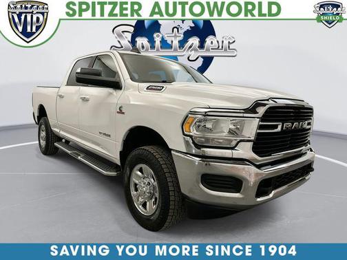 Bright White Clearcoat 2019 RAM 2500 Big Horn Crew Cab 4x4 6'4' Box
