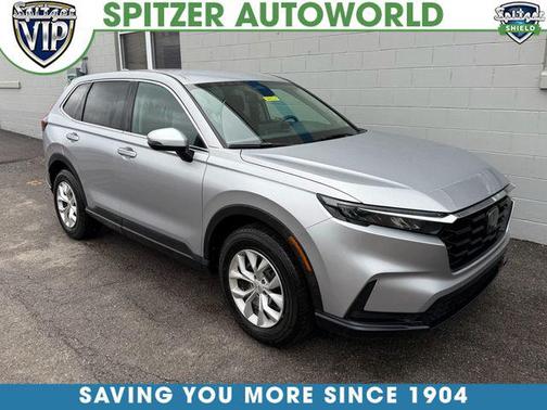 Solar Silver Metallic 2025 Honda CR-V LX AWD