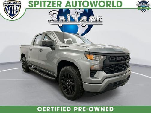Sterling Gray Metallic 2023 Chevrolet Silverado 1500 Custom