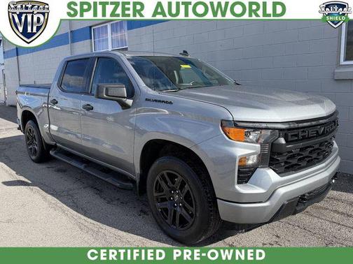 Sterling Gray Metallic 2023 Chevrolet Silverado 1500 Custom