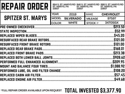 2019 Chevrolet Silverado 1500 LT Trail Boss