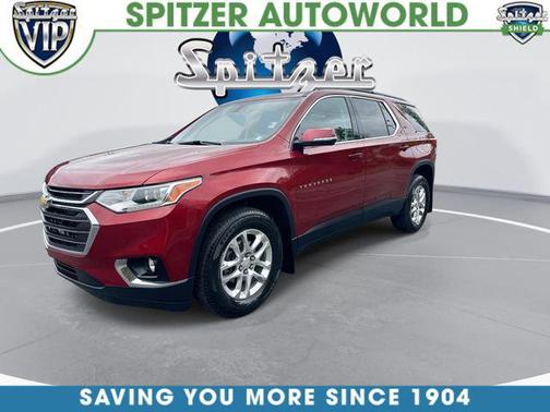 Cajun Red Tintcoat 2020 Chevrolet Traverse LT Leather