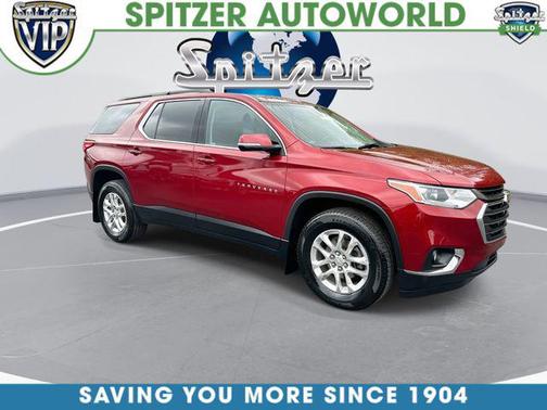 Cajun Red Tintcoat 2020 Chevrolet Traverse LT Leather
