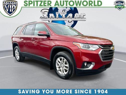Cajun Red Tintcoat 2020 Chevrolet Traverse LT Leather