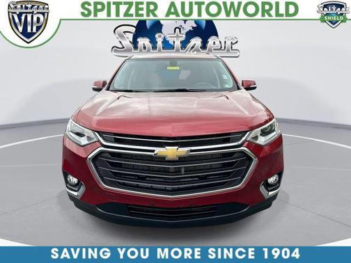 Cajun Red Tintcoat 2020 Chevrolet Traverse LT Leather