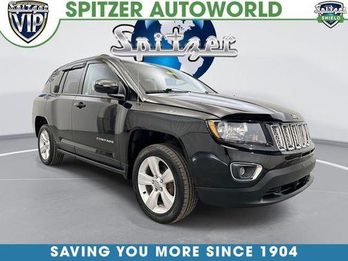 Black Clearcoat 2015 Jeep Compass High Altitude