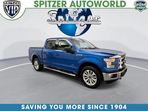 Blue 2015 Ford F-150 XLT
