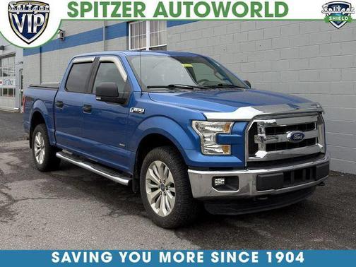 Blue 2015 Ford F-150 XLT