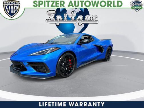 Riptide Blue Metallic 2026 Chevrolet Corvette Stingray w/3LT