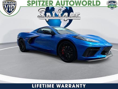 Riptide Blue Metallic 2026 Chevrolet Corvette Stingray w/3LT