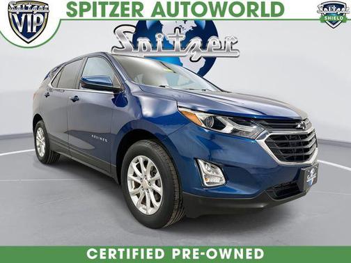 Pacific Blue Metallic 2020 Chevrolet Equinox 1LT