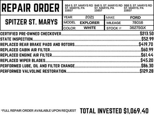 2021 Ford Explorer XLT