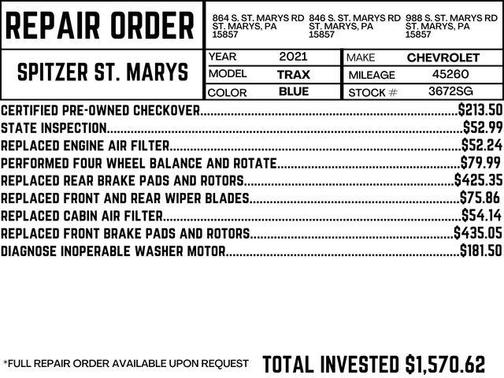 2021 Chevrolet Trax LS