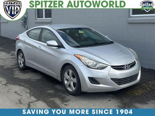 Radiant Silver 2013 Hyundai ELANTRA GLS