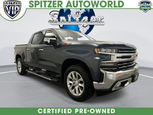 Shadow Gray Metallic 2020 Chevrolet Silverado 1500 LTZ