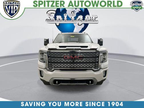 White Frost Tricoat 2021 GMC Sierra 2500 Denali