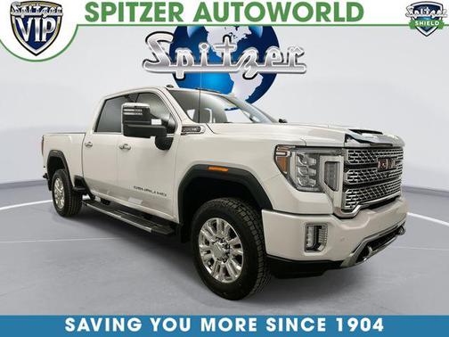 White Frost Tricoat 2021 GMC Sierra 2500 Denali