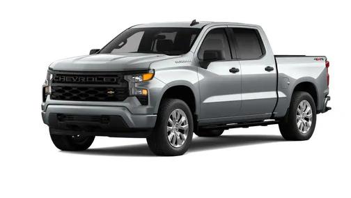 Sterling Gray Metallic 2026 Chevrolet Silverado 1500 Custom
