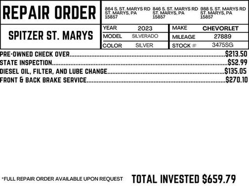 2023 Chevrolet Silverado 2500 LT