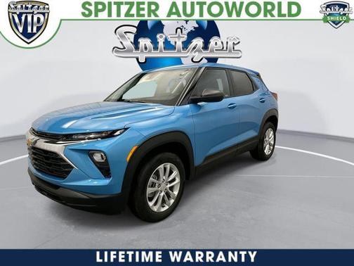 Marina Blue Metallic 2026 Chevrolet Trailblazer LS